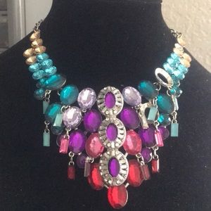 Multi Colored Necklace 20 inches long.
